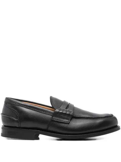 Church's leather loafers
