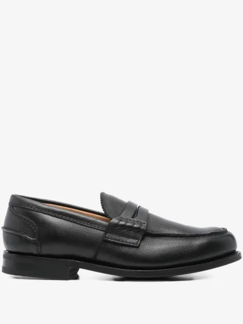 Church's leather loafers