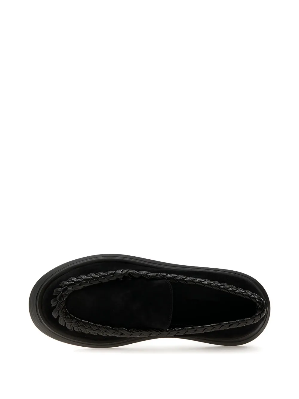 The Antipode braided-platform loafers Black