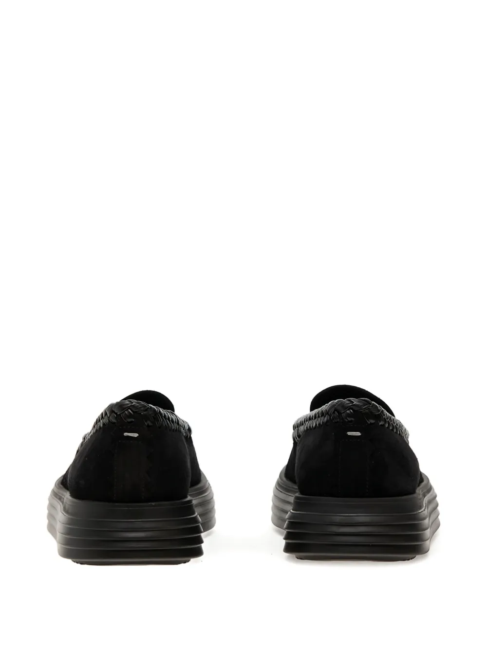 The Antipode braided-platform loafers Black