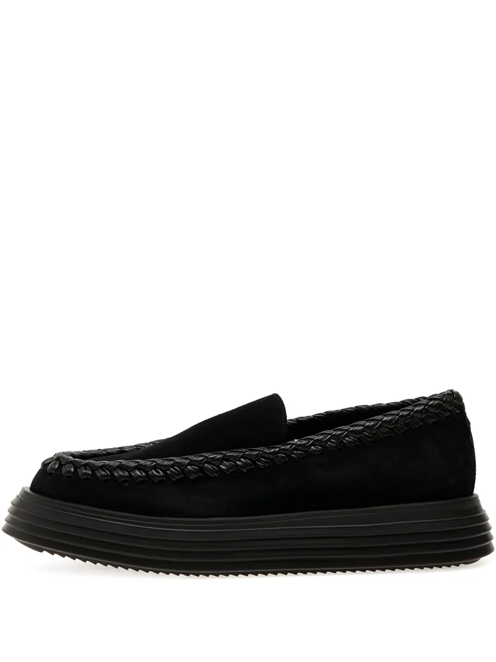 The Antipode braided-platform loafers | Black | Image 1