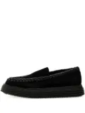 The Antipode braided-platform loafers - Black
