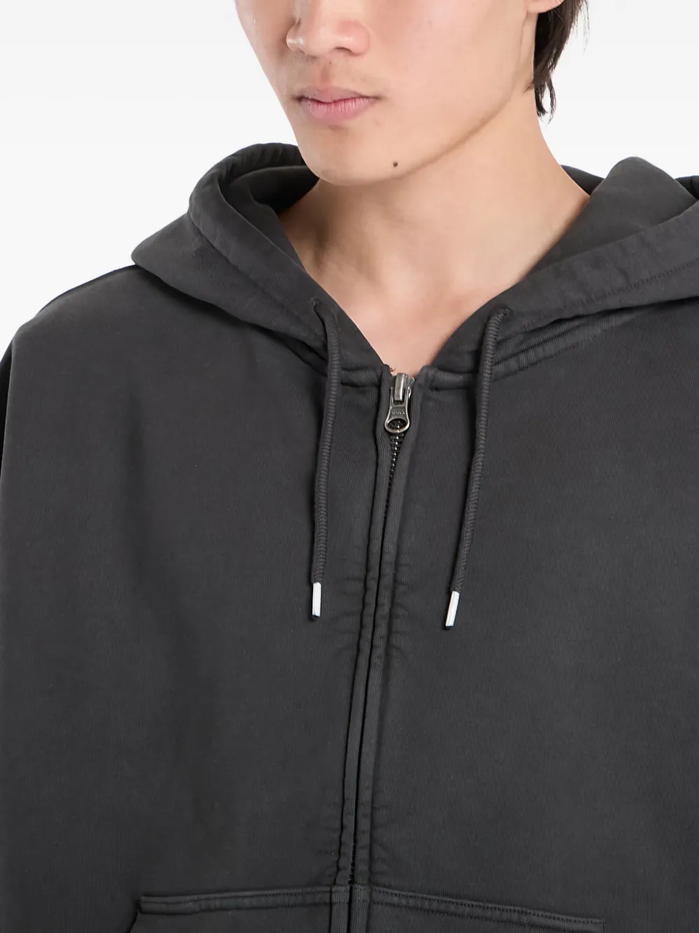 Vans Hoodie met rits Zwart