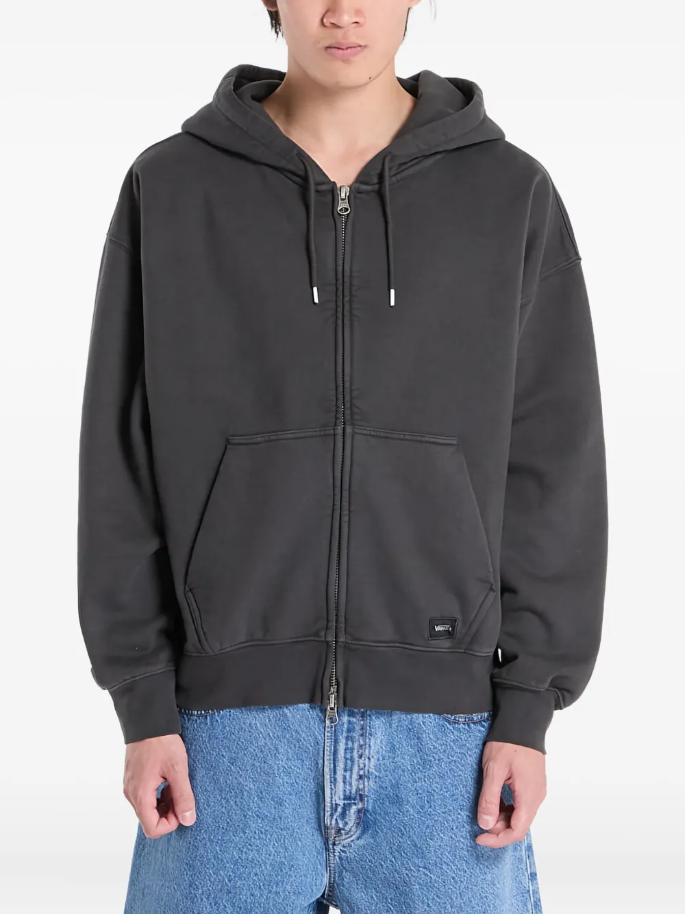 Vans zip-up hoodie Zwart