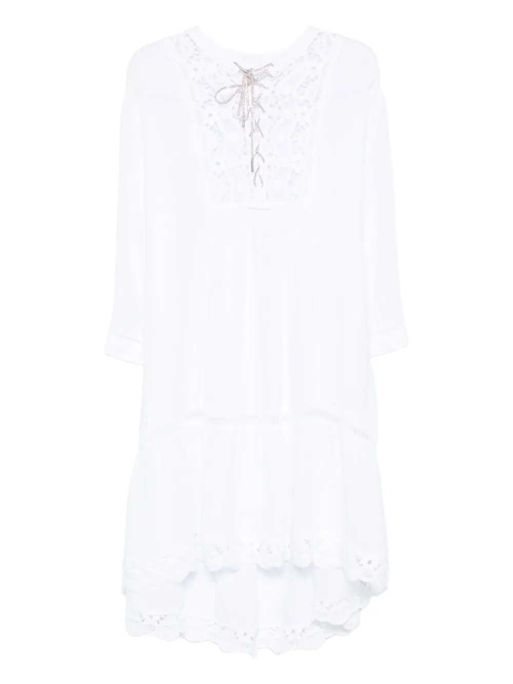 120% Lino linen dress | White | Image 1