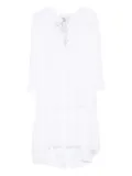 120% Lino linen dress - White
