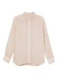 120% Lino button-down linen shirt - Neutrals