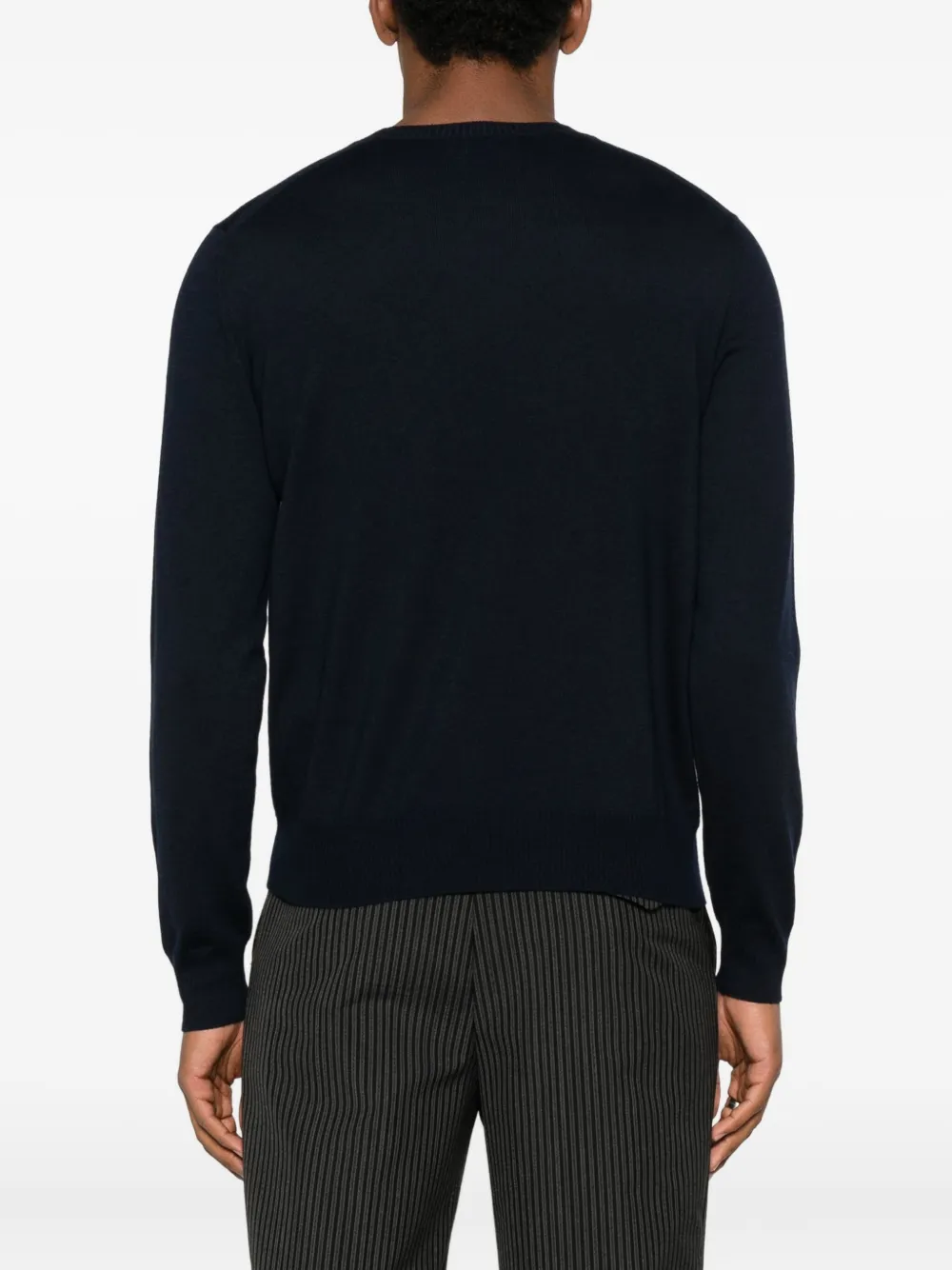 Alexander McQueen Trui met ronde hals Blauw