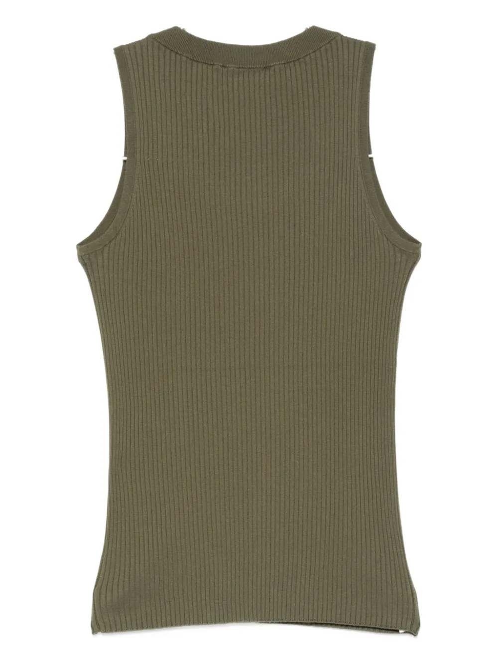 Akris Punto Geribbelde tanktop Groen