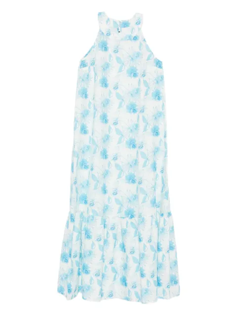 120% Lino printed dress