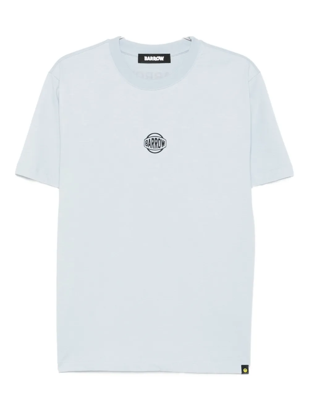 BARROW logo-embroidered T-shirt Blauw