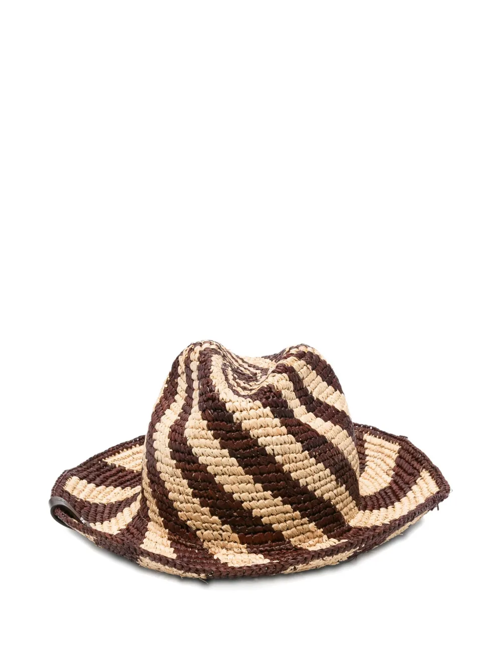 Weekend Max Mara stripe-pattern hat | Image 2