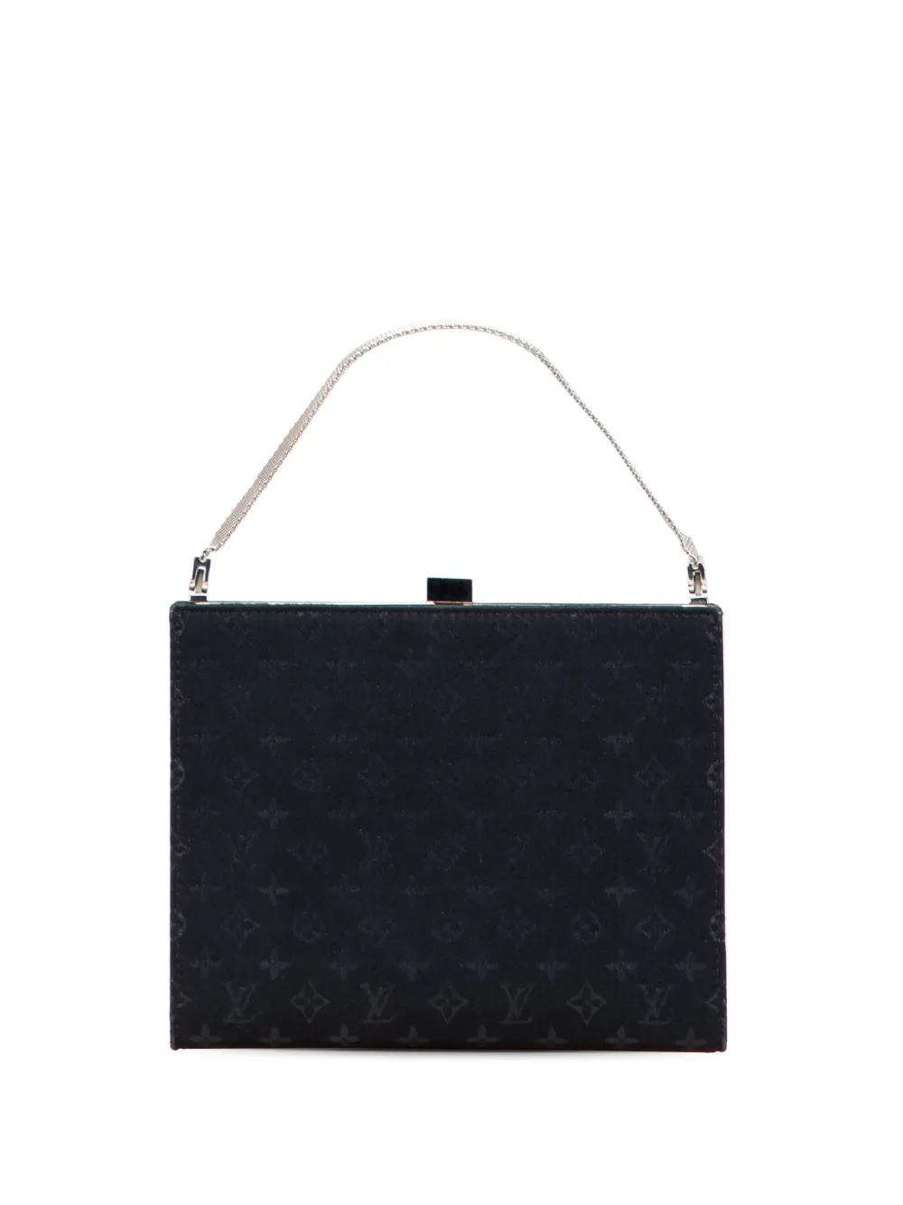 Louis Vuitton Pre-Owned 2001 Monogram Satin Ange PM handbag - Nero