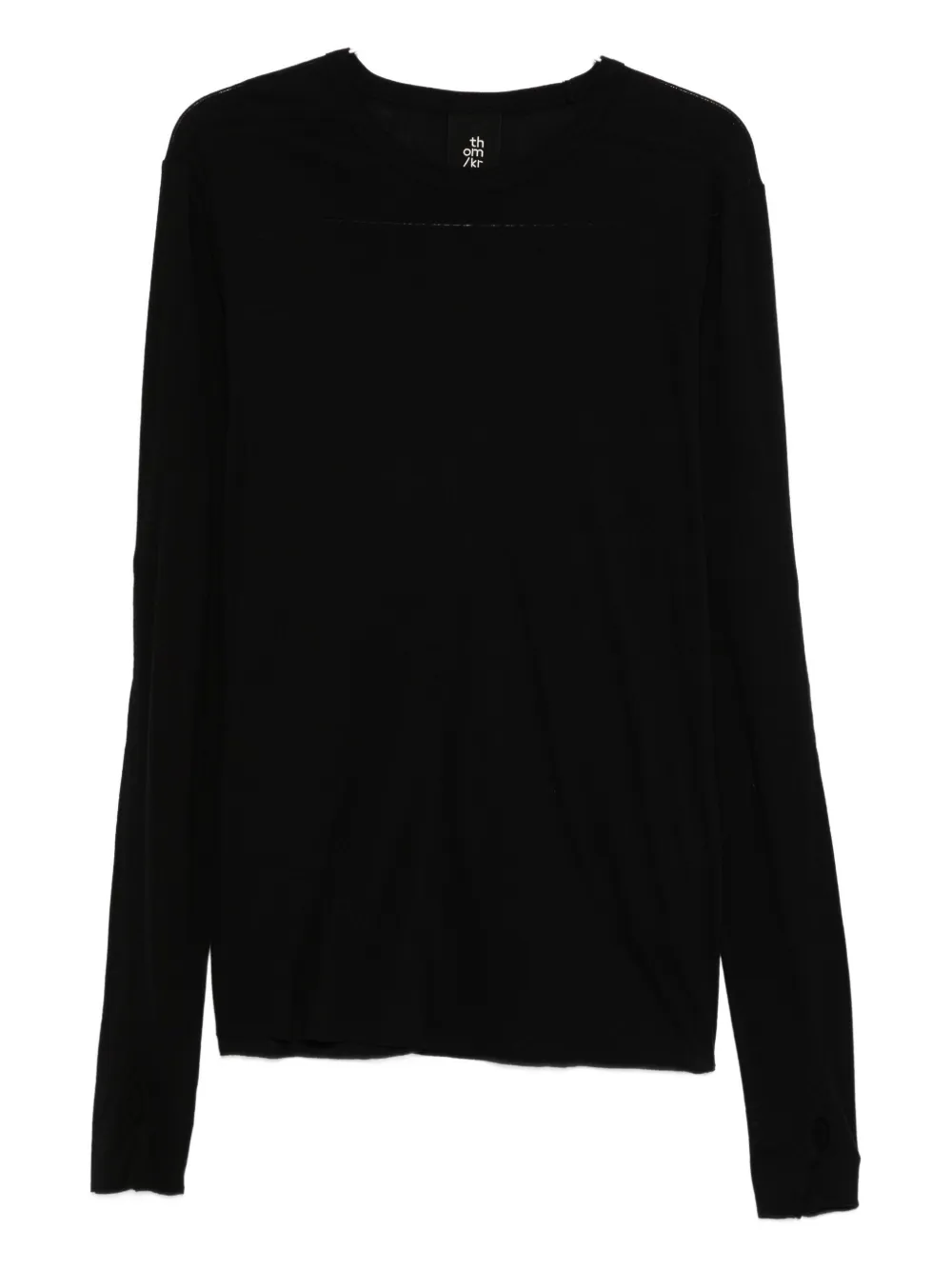 Thom Krom long-sleeve T-shirt - Nero