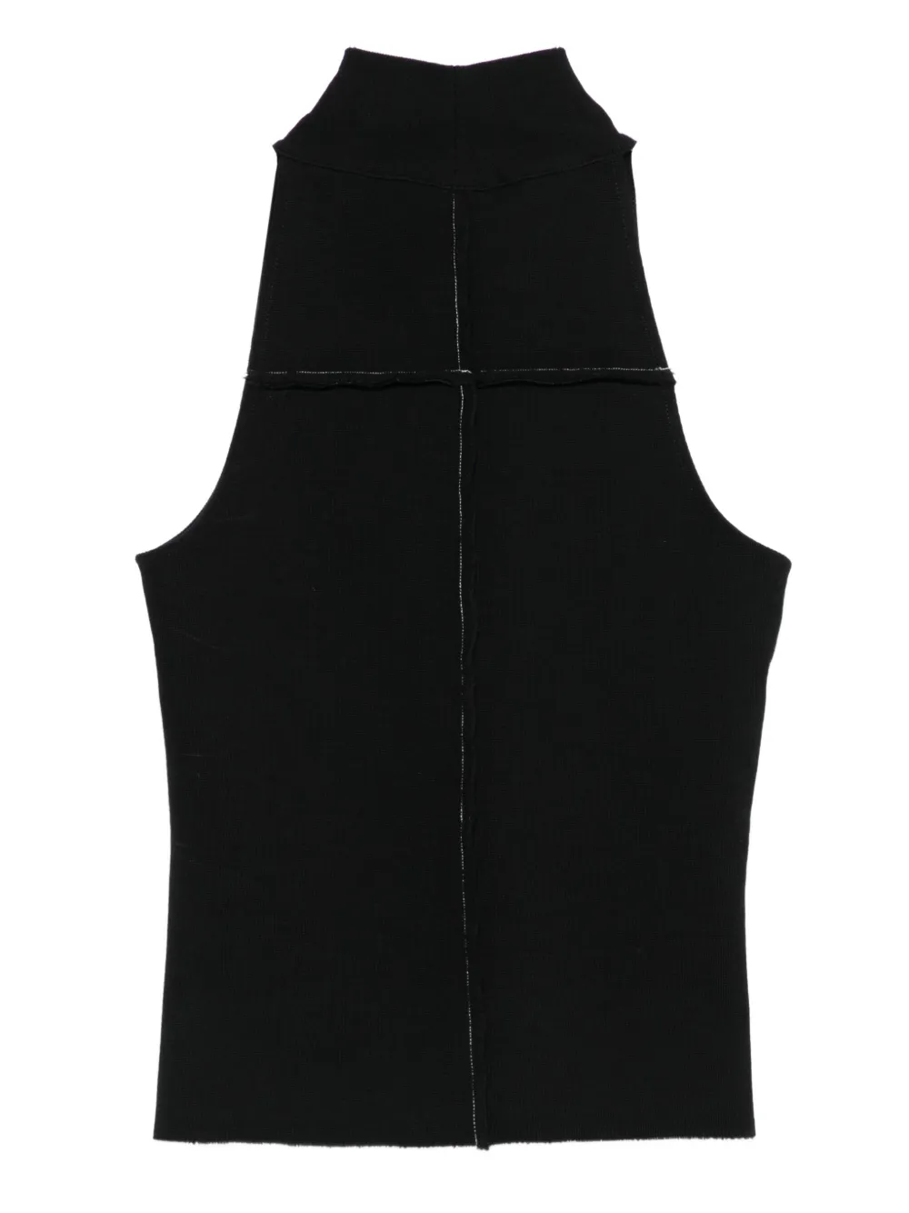 Thom Krom Top met hoge hals Zwart