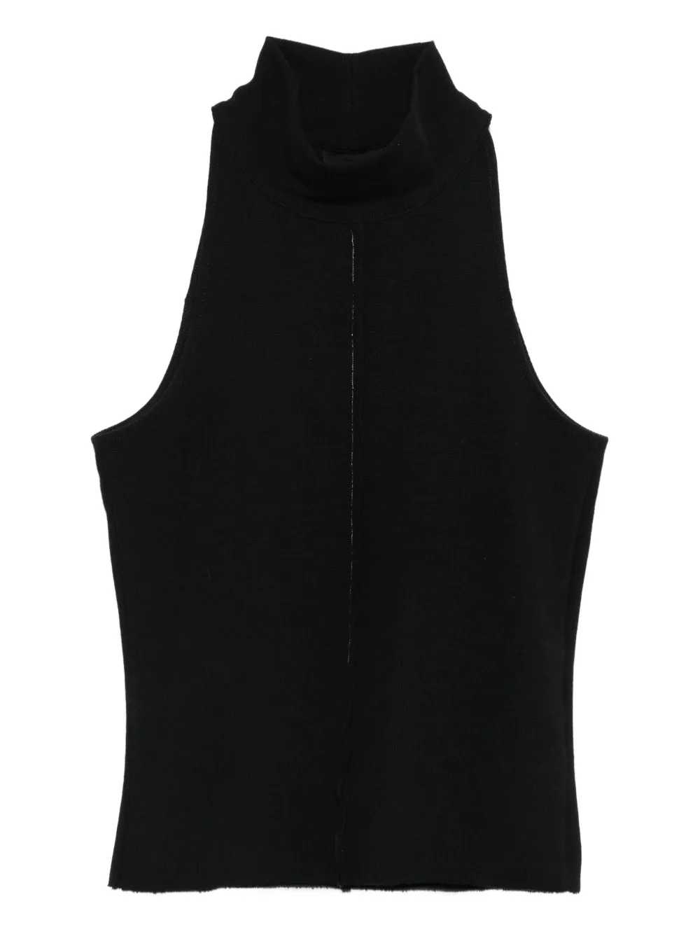 Thom Krom Top met hoge hals Zwart