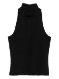 Thom Krom high-neck sleeveless top - Black