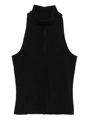 Akris Punto ノースリーブ トップ | ブラック | FARFETCH JP