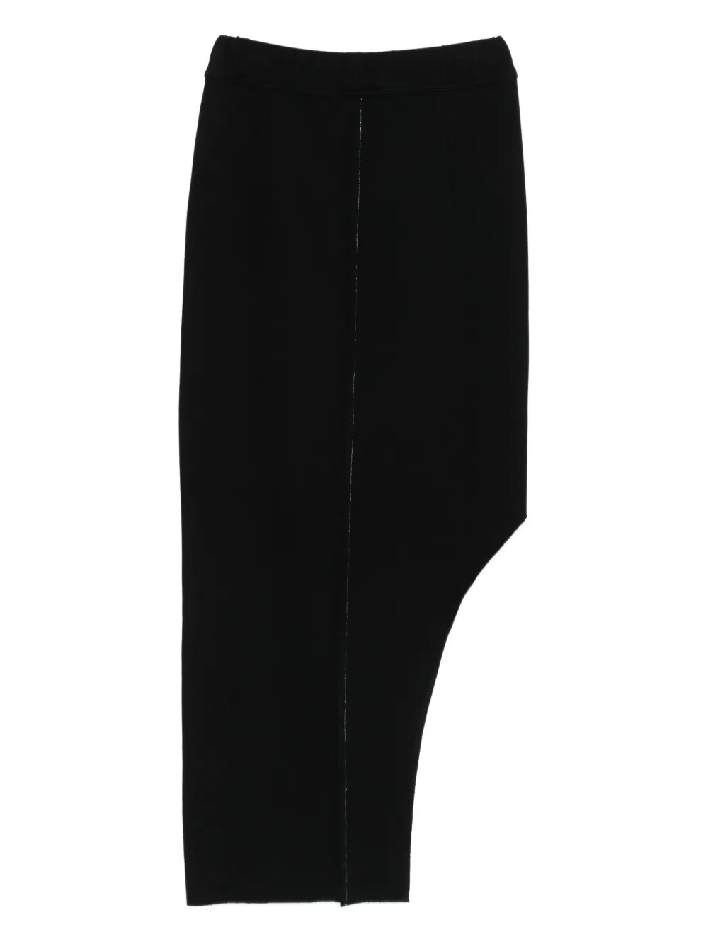 Thom Krom Asymmetrische rok - Zwart