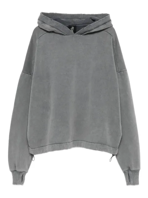 Thom Krom drawstring-hem hoodie