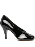 Phoebe Philo 90mm patent leather heeled pumps - Black