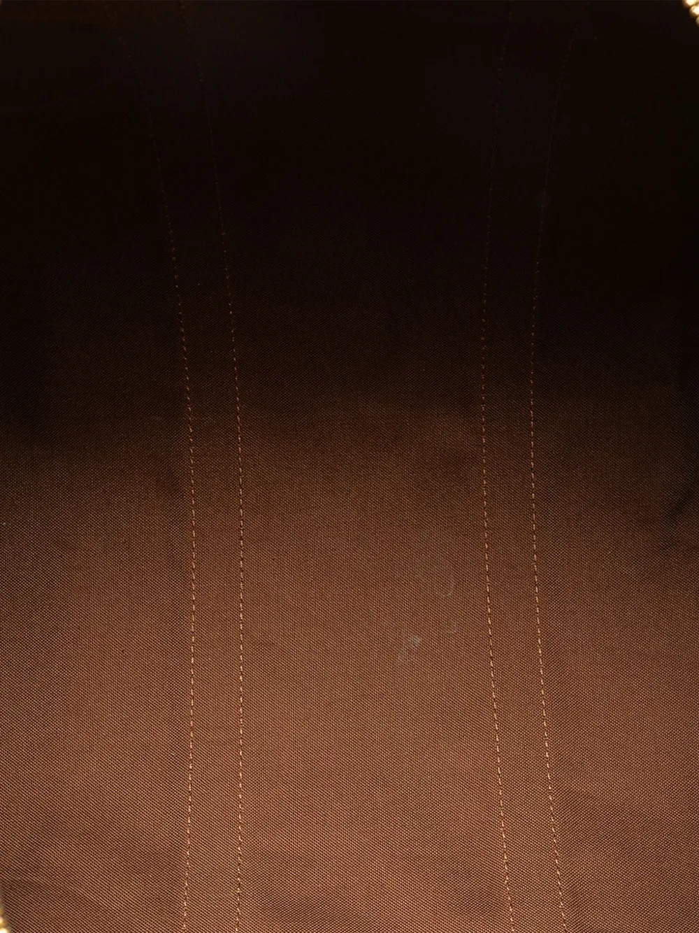 Pre-owned Louis Vuitton 2000 Monogram Keepall 45 Travel Bag In Brown