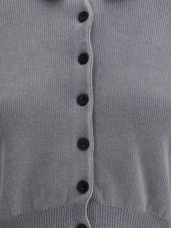 Alexander Wang Cropped Cardigan | Grey | FARFETCH