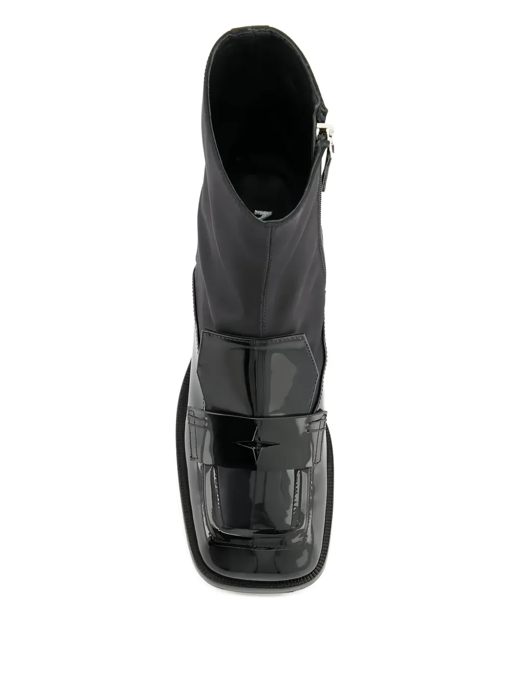 Nodaleto Block-heel Ankle Boot In Black