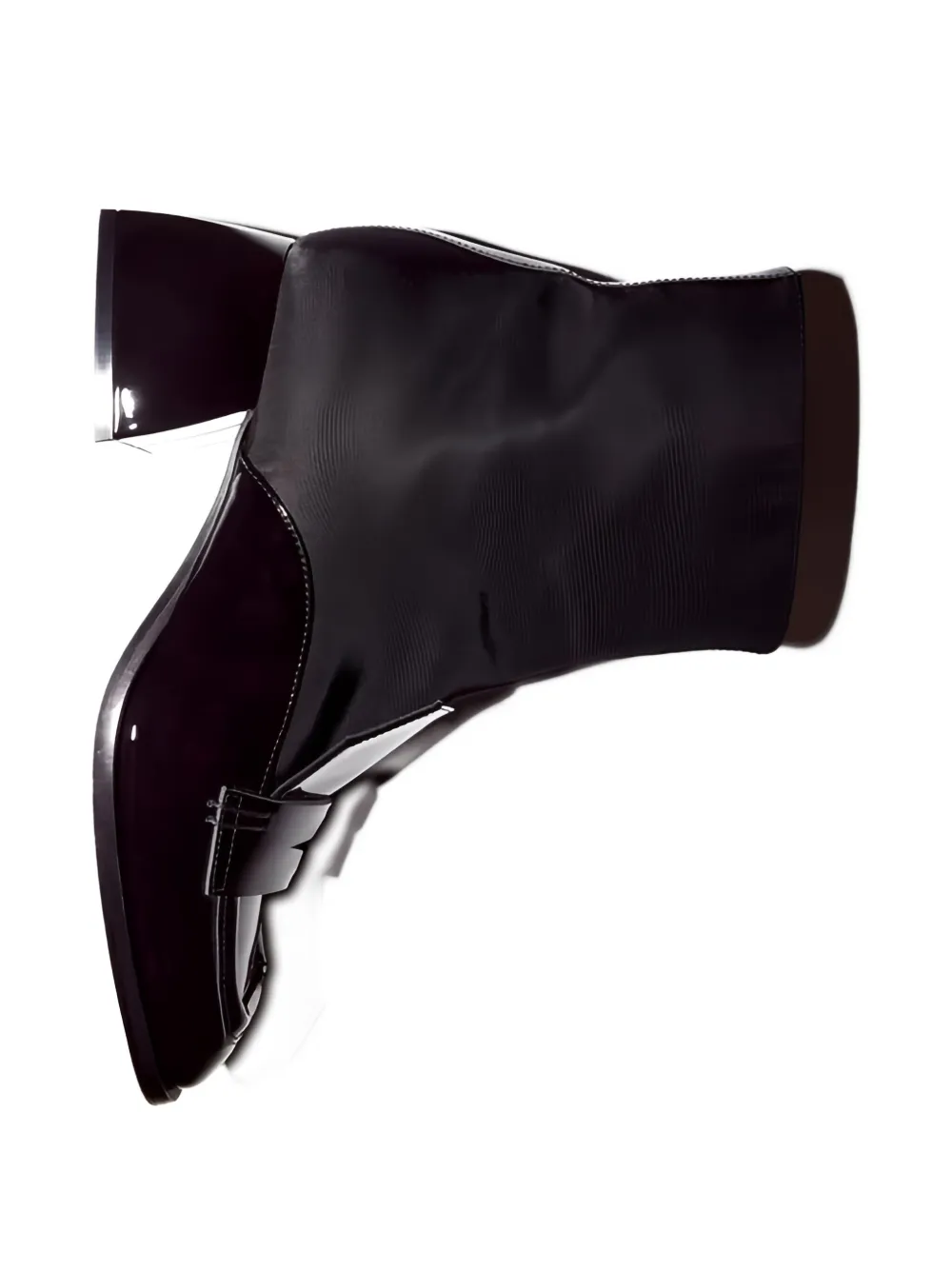 Nodaleto Block-heel Ankle Boot In Black