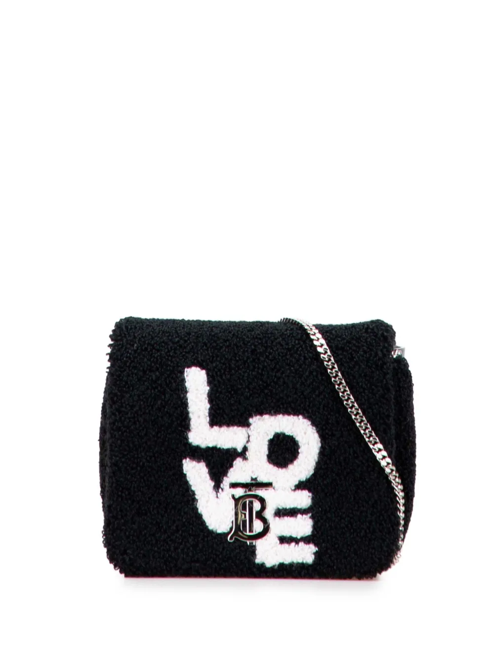 Burberry Pre-Owned 2018-2025 Mini Terry Cloth Lola Love crossbody bag Burberry Pre-Owned 2018-2025 Mini Terry Cloth Lola Love crossbody bag