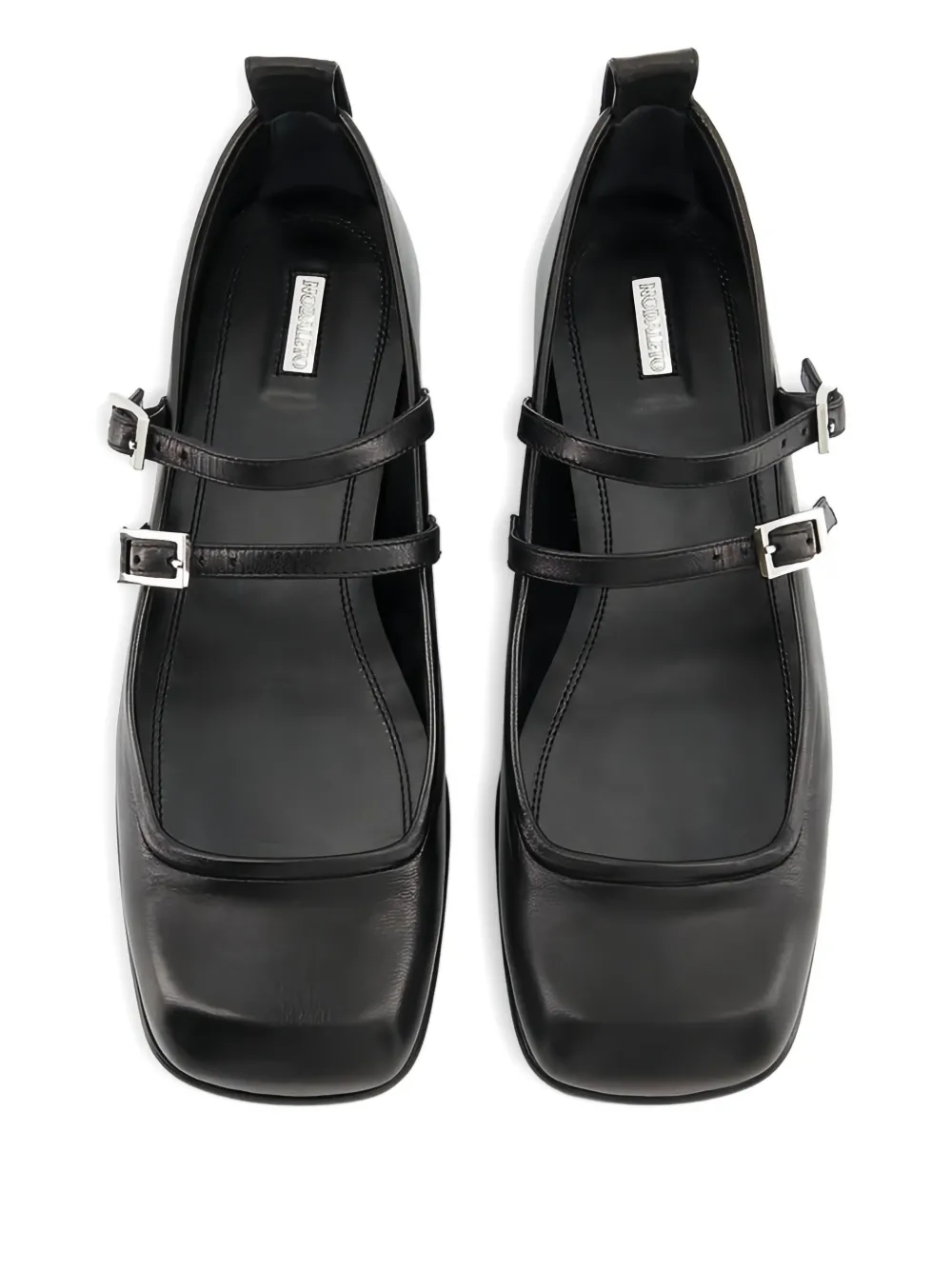Nodaleto Bulla Rina Square-toe Ballet Flats In Multi