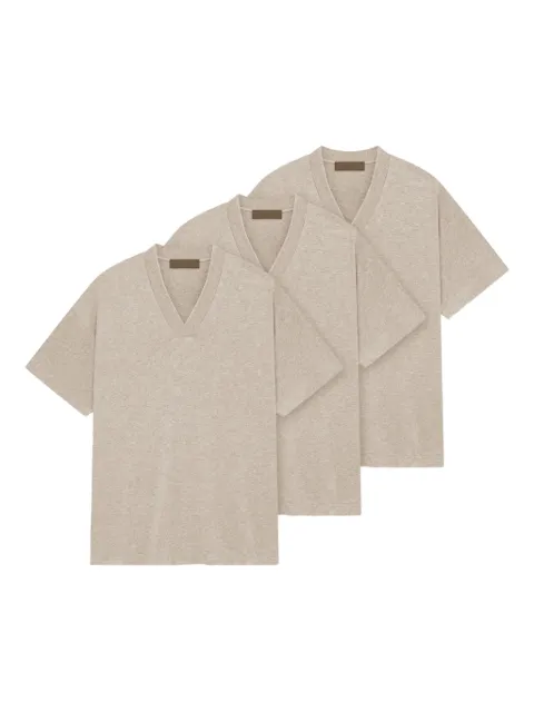 FEAR OF GOD ESSENTIALS V-neck short-sleeve T-shirt (pack of three)
