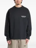 FEAR OF GOD ESSENTIALS logo-print long-sleeve T-shirt - Black