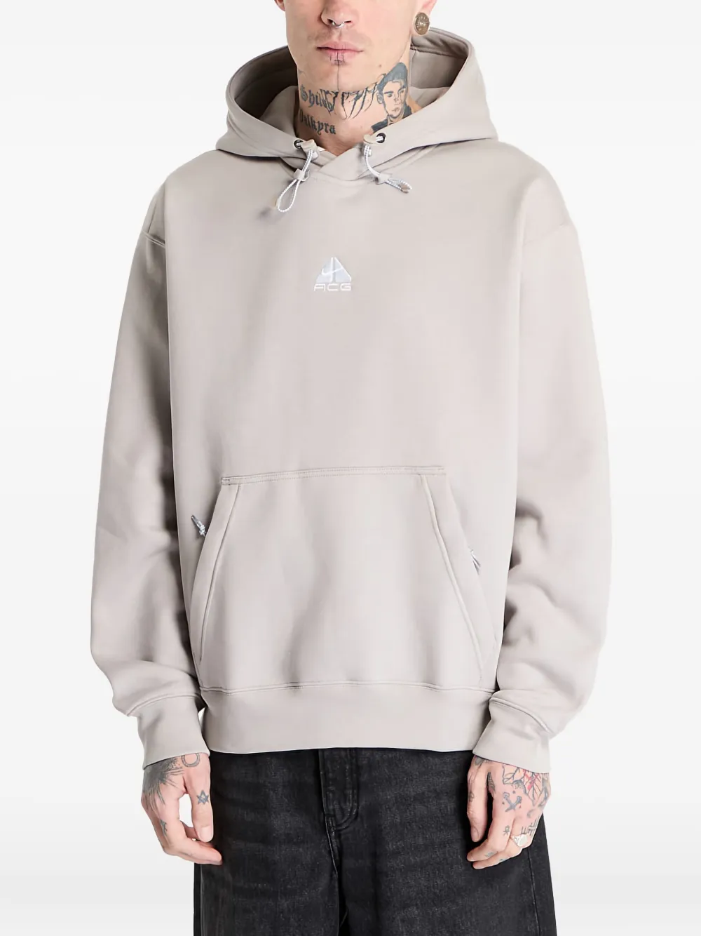 Nike フリース パーカー - グレー Nike フリース パーカー - グレー