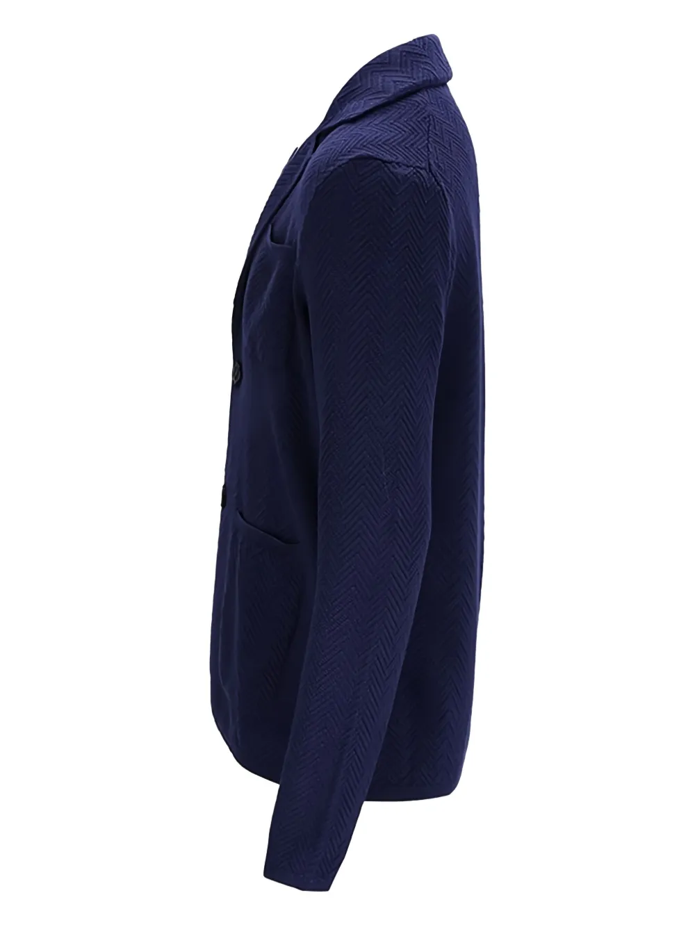 Missoni Blazer met chevron streep Blauw