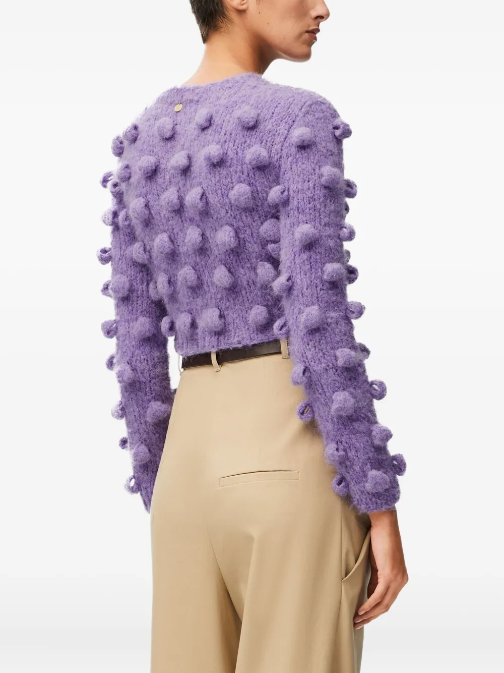 LOEWE Gebreide trui Paars