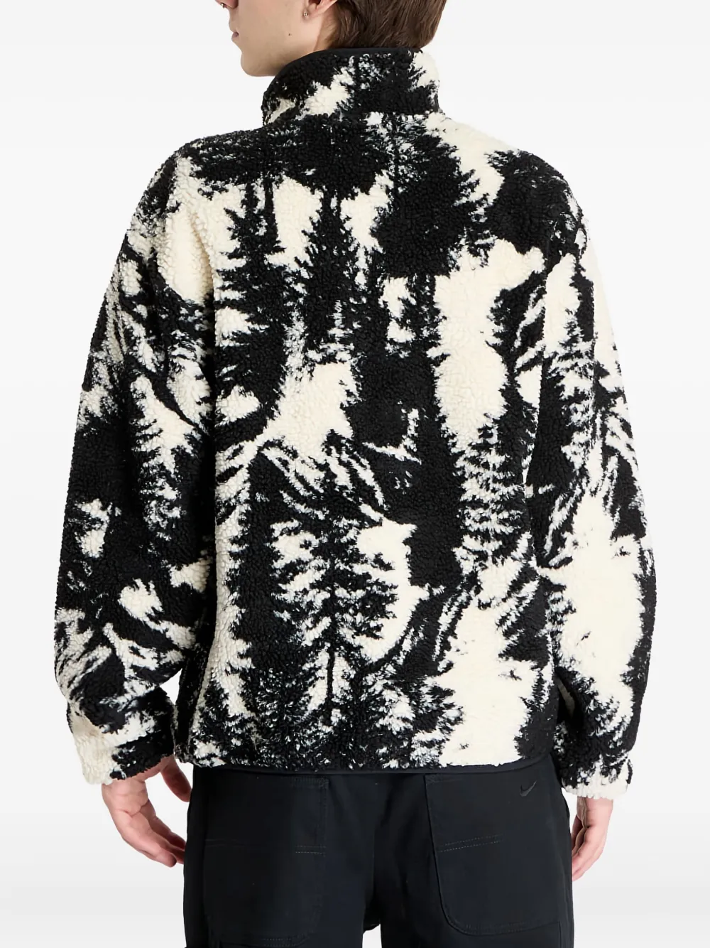 Napapijri Fleece jas Zwart