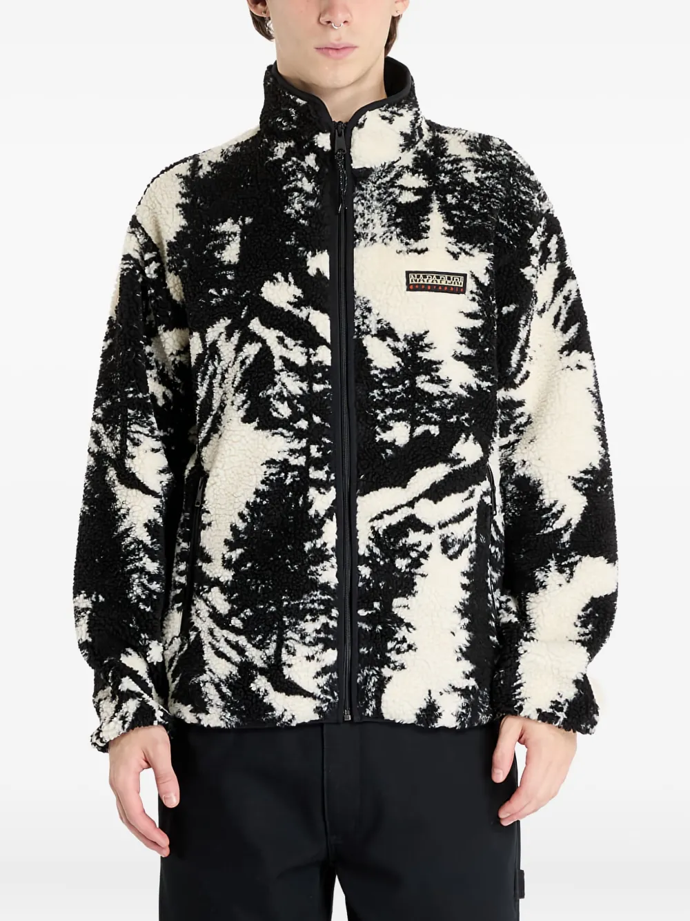 Napapijri fleece coat | Black | Image 1