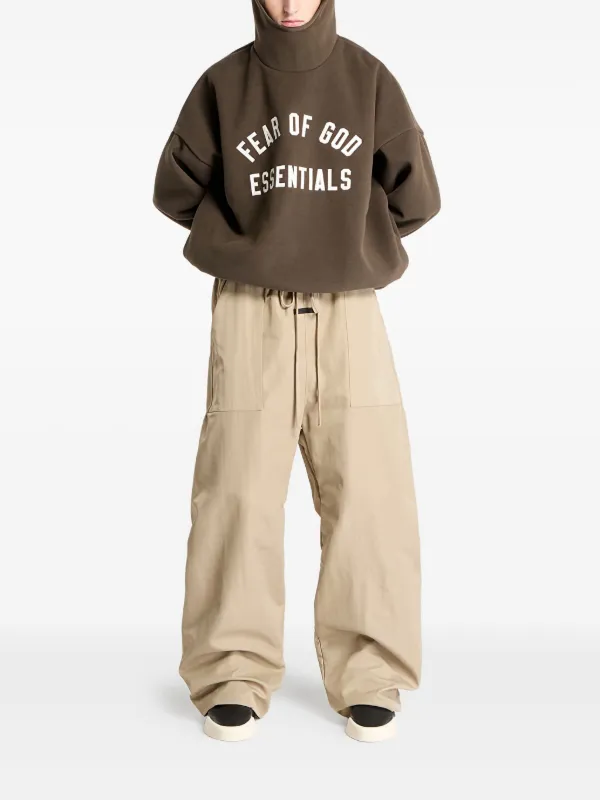 FEAR OF GOD ESSENTIALS Drawstring wide-leg Trousers | FARFETCH