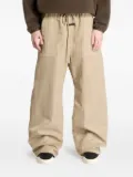 FEAR OF GOD ESSENTIALS drawstring wide-leg trousers - Beige
