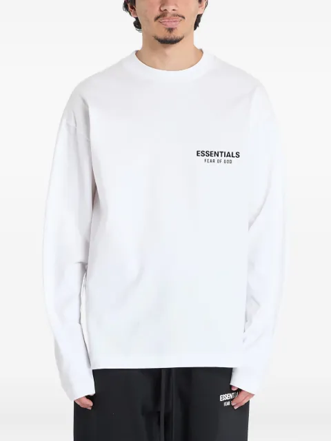 FEAR OF GOD ESSENTIALS logo long-sleeve t-shirt