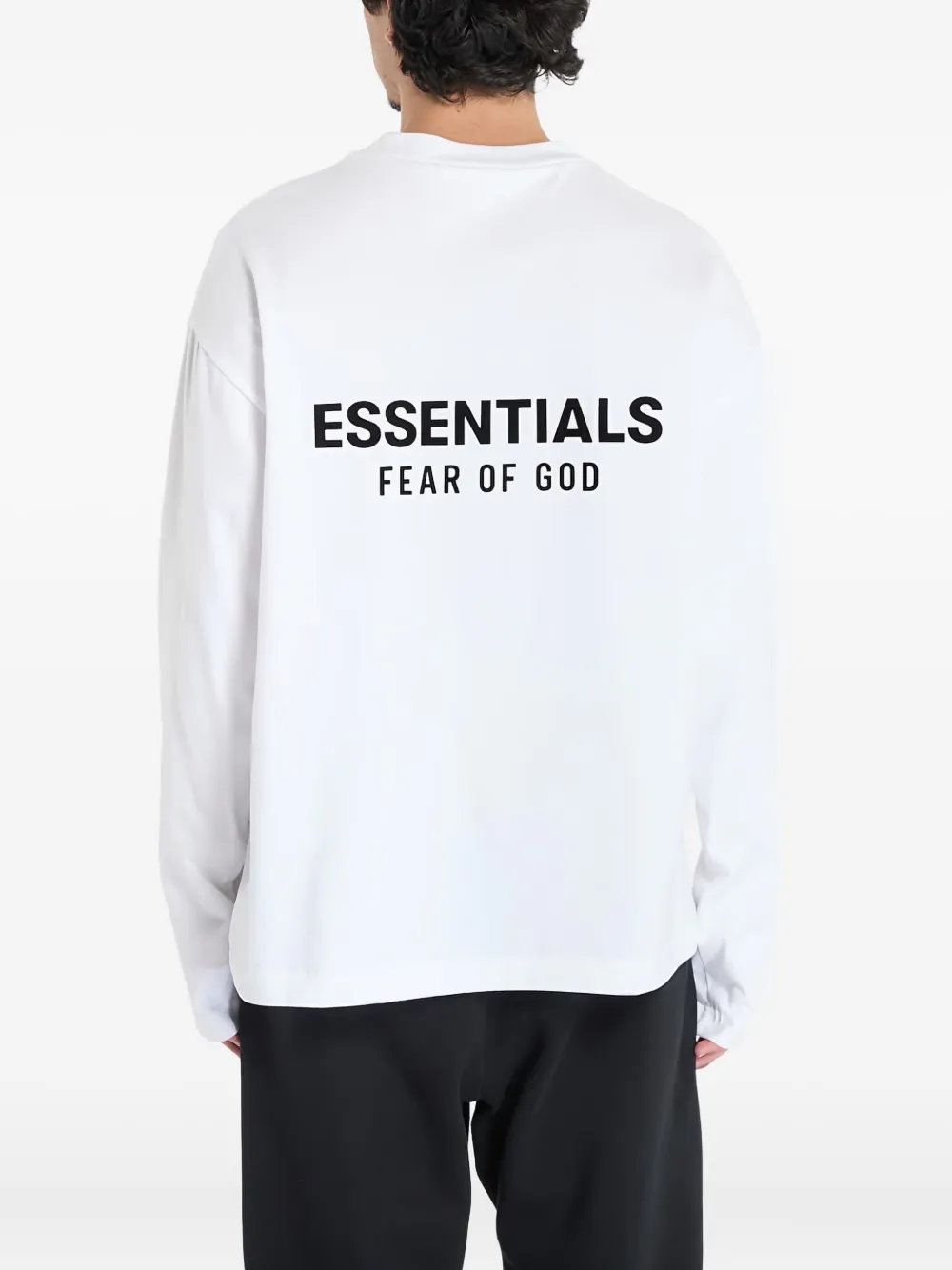 FEAR OF GOD ESSENTIALS T-shirt met lange mouwen Wit