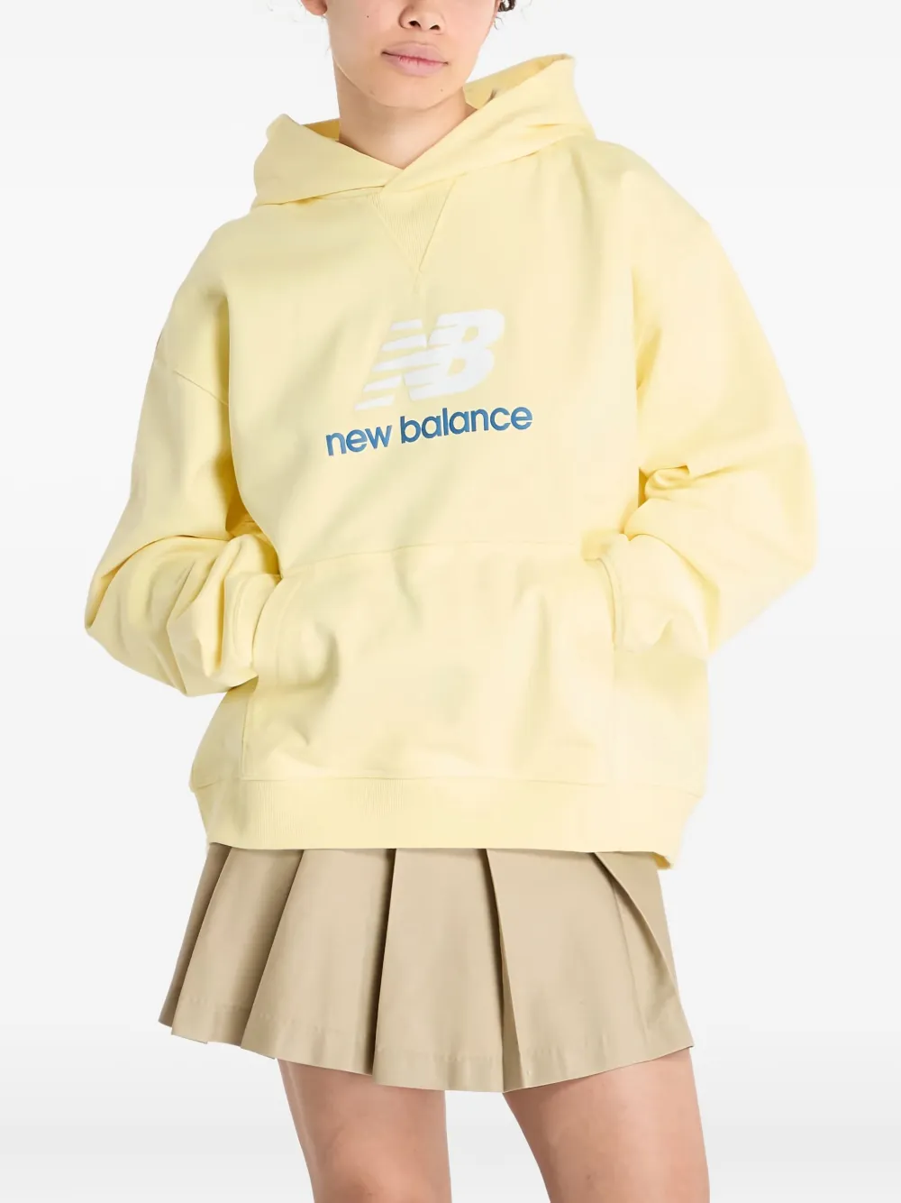 logo-print hoodie