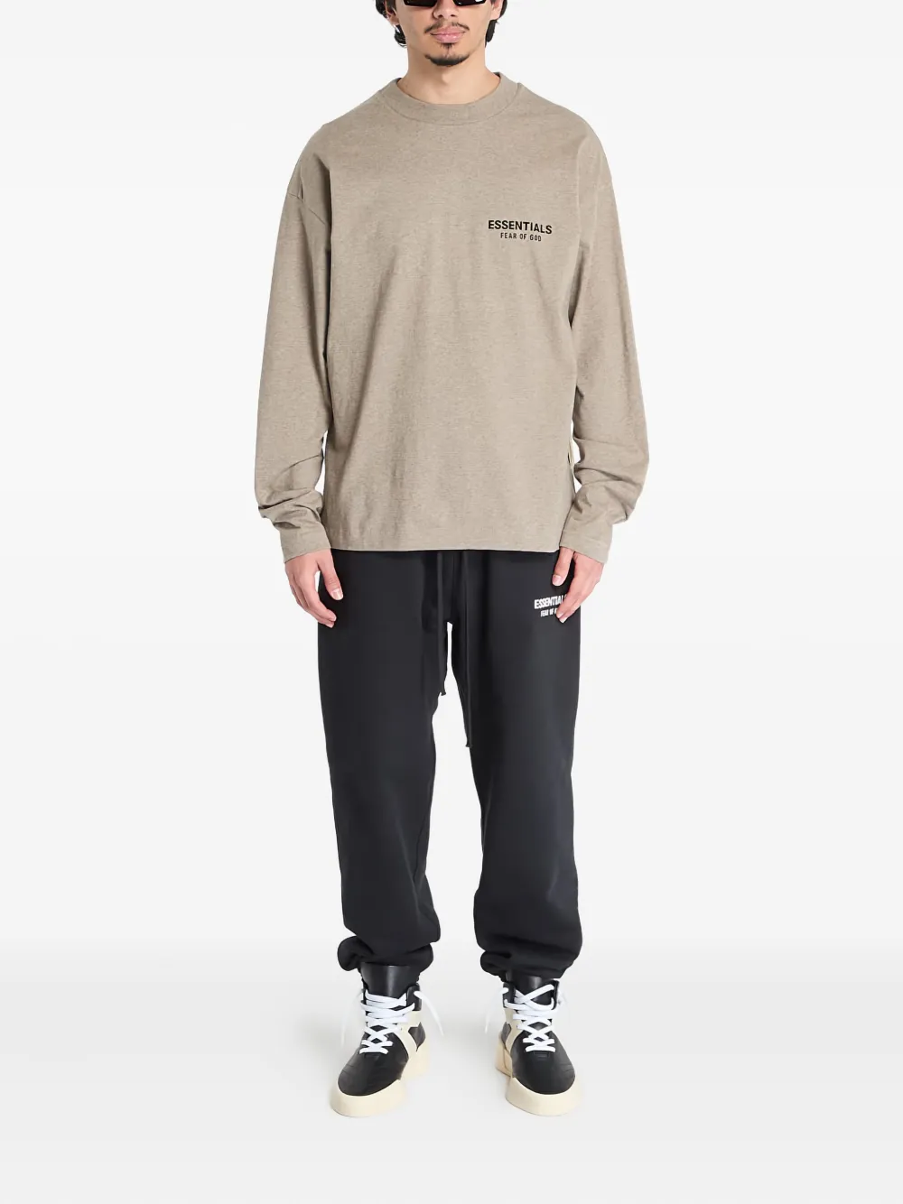 FEAR OF GOD ESSENTIALS T-shirt met ronde hals Grijs