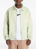 Nike embroidered-logo zip-up jacket - Green