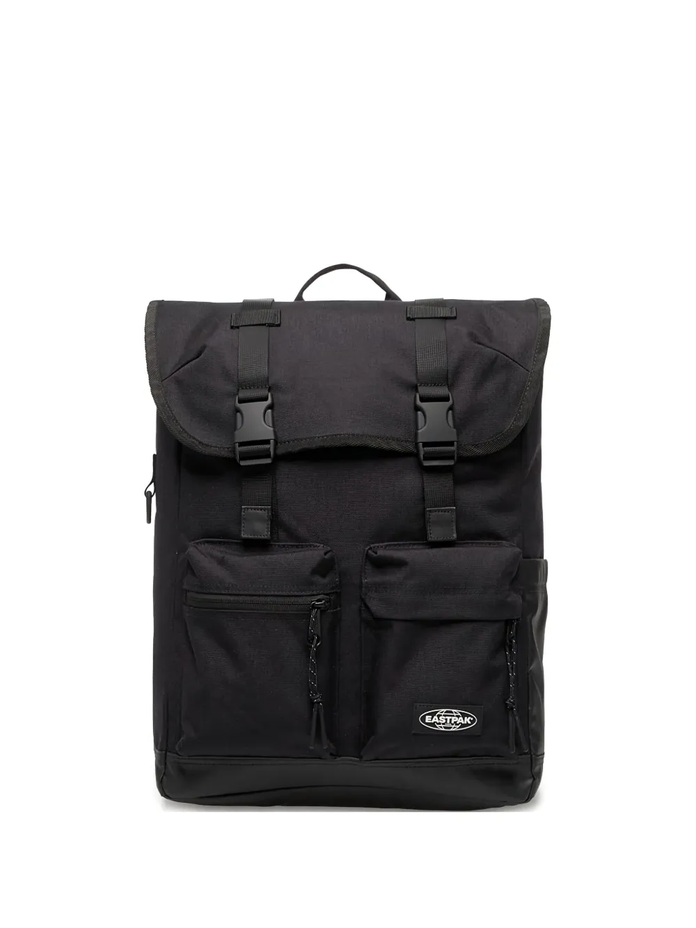 Eastpak medium Icon Topload buckle-fastening flap backpack Zwart