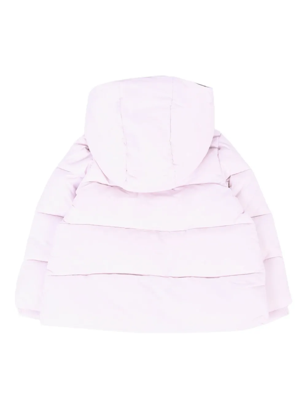 John Richmond Junior quilted logo-patch jacket Roze