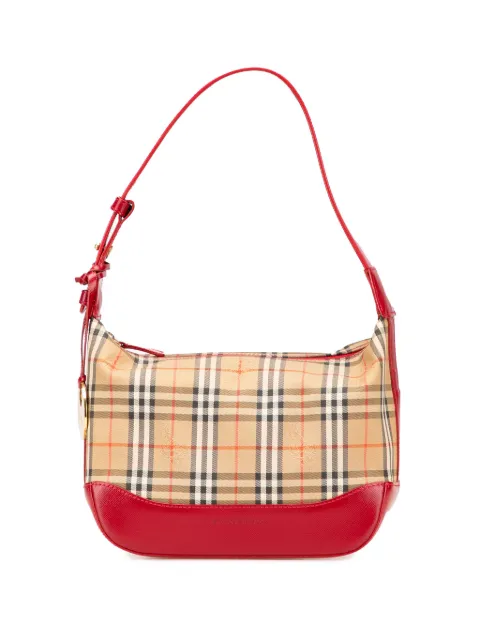Burberry Pre-Owned 2000-2017 Haymarket Check Canvas shoulder bag