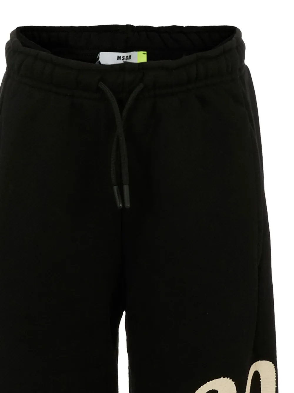 MSGM Kids Joggingbroek met logoprint Zwart