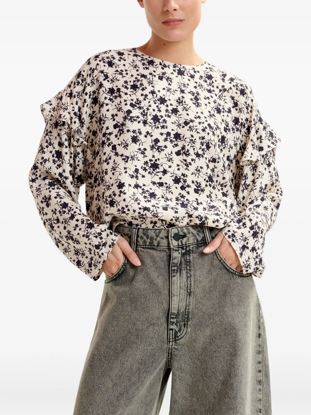 Essentiel Antwerp Isolde blouse Wit
